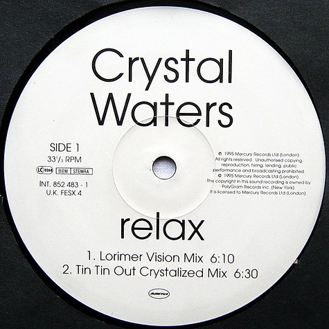 Crystal Waters - Relax