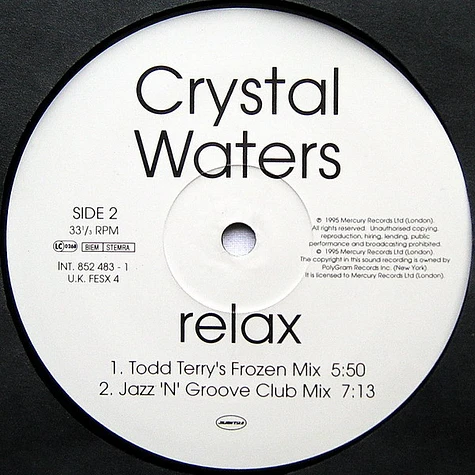 Crystal Waters - Relax