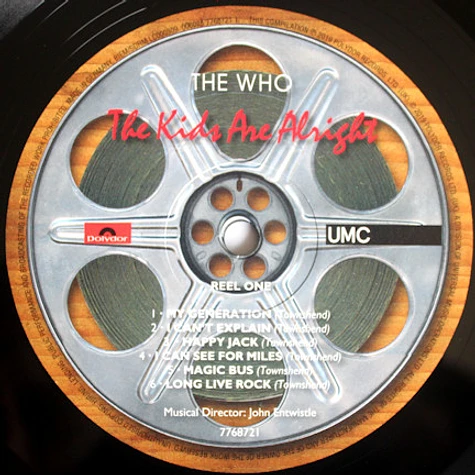 The Who - Music From The Soundtrack Of The Movie - The Kids Are Alright