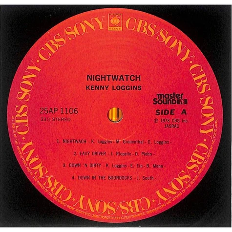 Kenny Loggins - Nightwatch