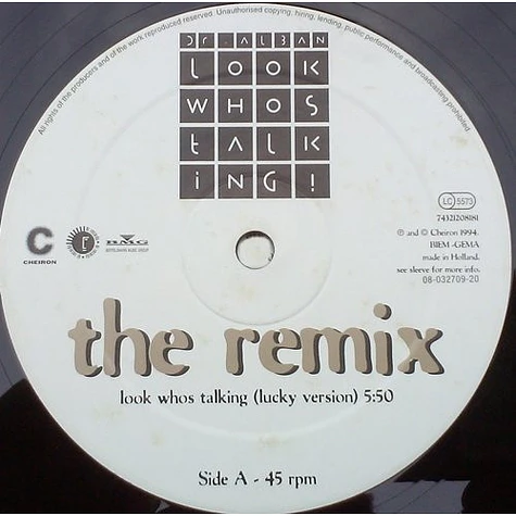 Dr. Alban - Look Who's Talking! (The Remix)