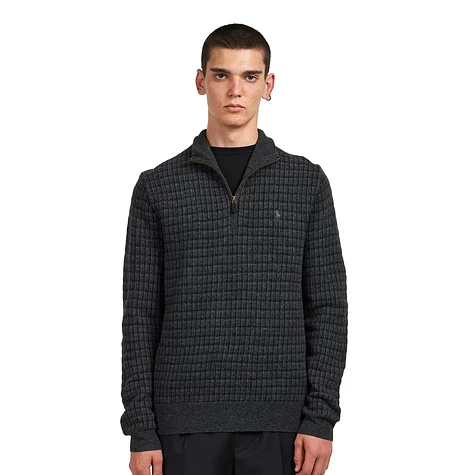 Polo Ralph Lauren - Plaid Wool Quarter-Zip Sweater