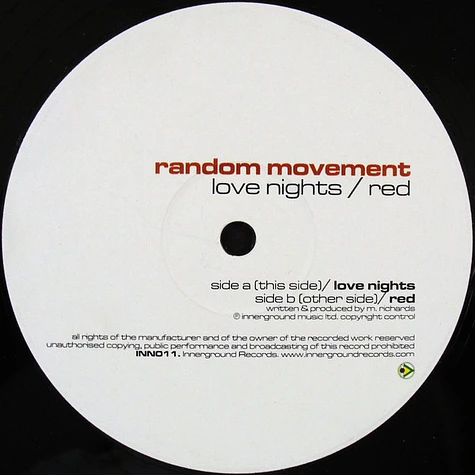Random Movement - Love Nights / Red