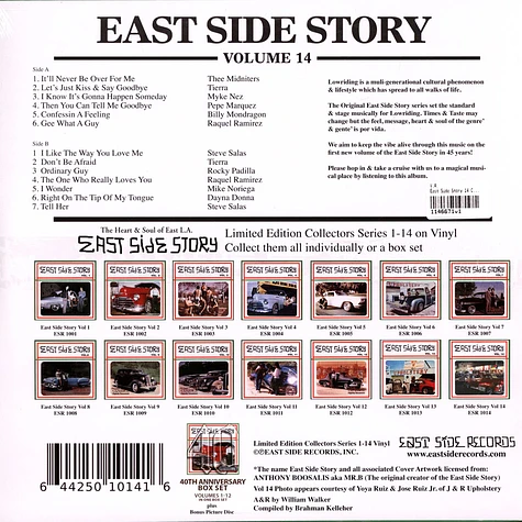 V.A. - East Side Story 14 Colored Vinyl Edition