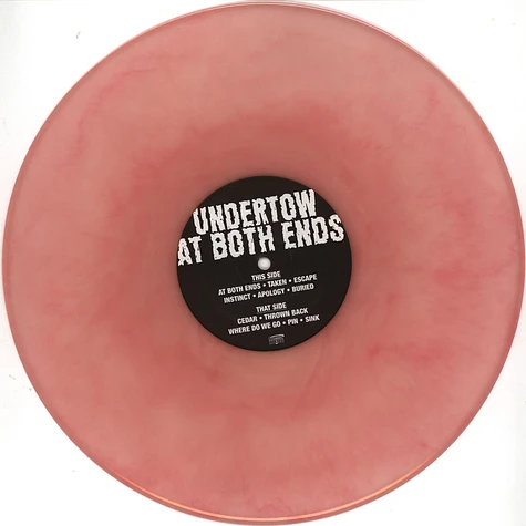 Undertow - At Both Ends Glow In The Dark Pink Vinyl Edition