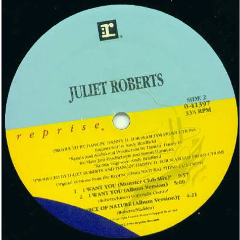 Juliet Roberts - I Want You