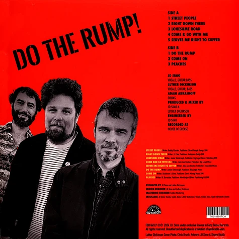 Luther Dickinson & J.D. Simo - Do The Rump!