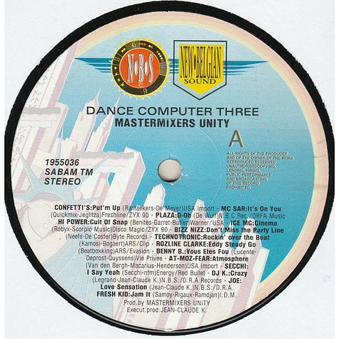 Mastermixers Unity - Dance Computer 3 - The Original