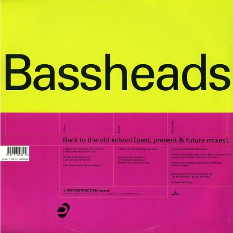 Bassheads - Back To The Old School