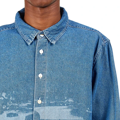 Pop Trading Company - Printed Denim Shirt