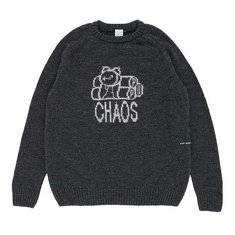 Pop Trading Company - Knitted Chaos Crewneck