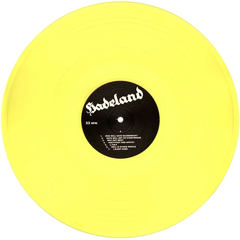 The Good The Bad & The Zugly - Hadeland Hardcore Yellow Vinyl Edition