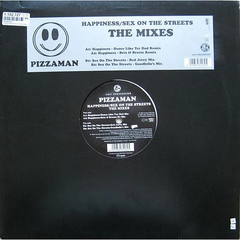 Pizzaman - Happiness / Sex On The Streets (The Mixes)