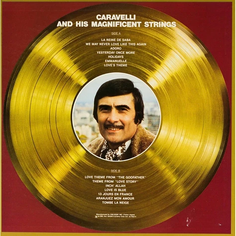 Caravelli And His Magnificent Strings - New Gold Disc