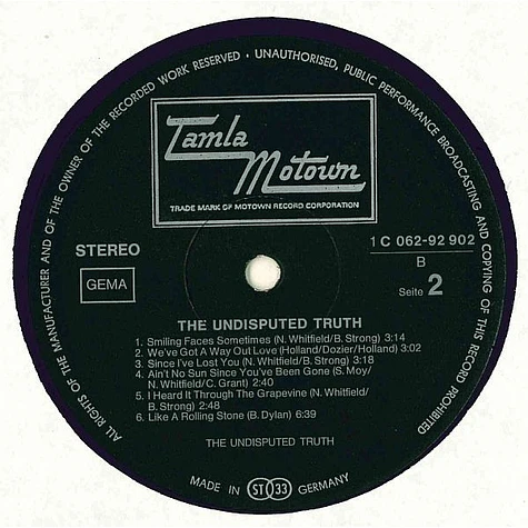 The Undisputed Truth - The Undisputed Truth