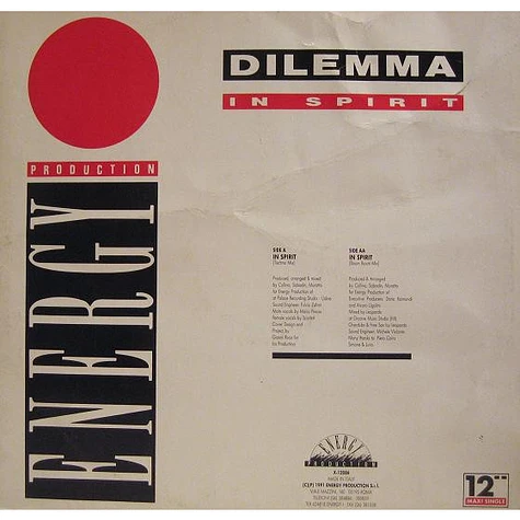 Dilemma - In Spirit