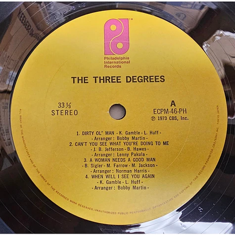 The Three Degrees - The Three Degrees