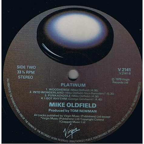 Mike Oldfield - Platinum