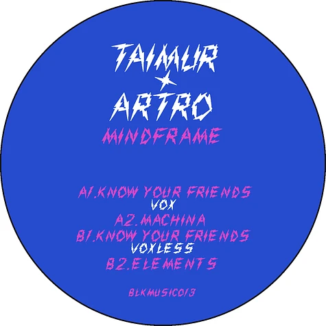 Taimur & Artro - Mindframe EP