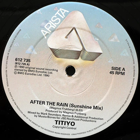 Titiyo - After The Rain (The Remixes)