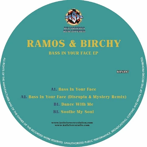 Ramos / Birchy - Bass In Your Face EP