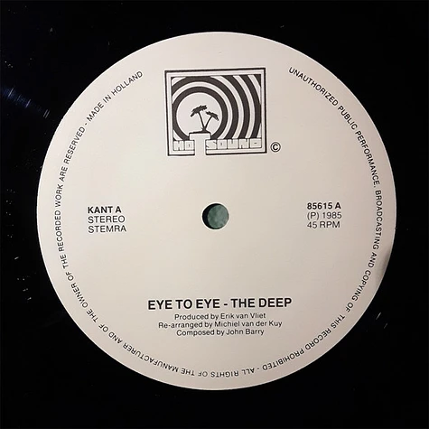 Eye To Eye - The Deep