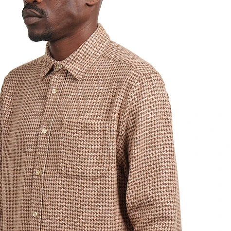 Portuguese Flannel - Abstract Pied Poule Shirt