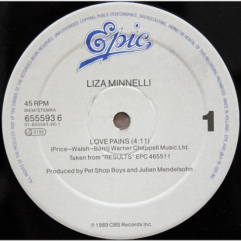 Liza Minnelli - Love Pains