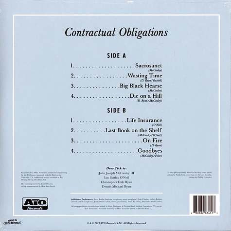 Deer Tick - Contractual Obligations