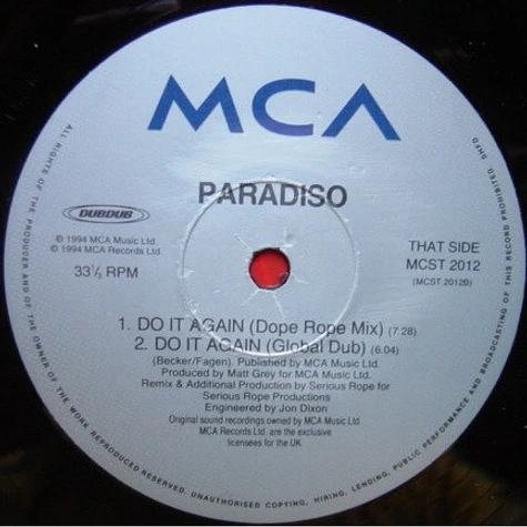 Paradiso - Do It Again