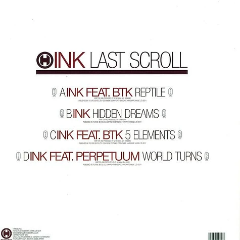 DJ Ink - Last Scroll