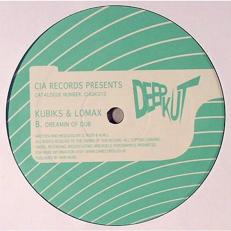 Kubiks & Lomax - Despite Everything / Dreamin Of Dub