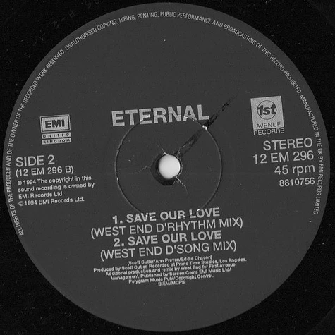 Eternal - Save Our Love