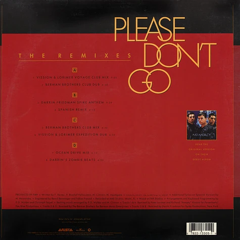 No Mercy - Please Don't Go (Remixes)