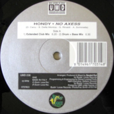 Hondy - No Axess