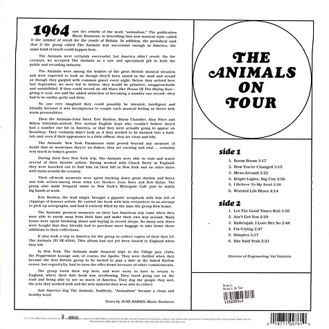 The Animals - Animals On Tour