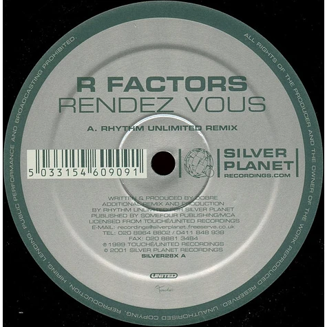 R Factors - Rendez Vous (Remixes)