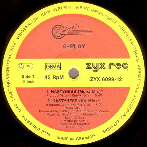 4 Play - Nastyness