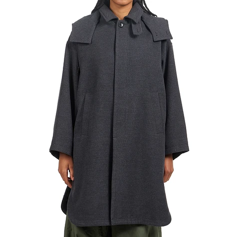 Beams Boy - Polyester Melton Dutch Coat