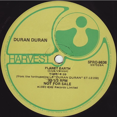 Duran Duran - Planet Earth