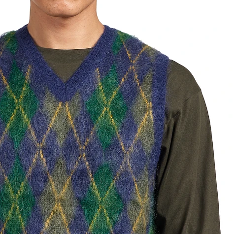 Beams Plus - Argyle Vest Mohair