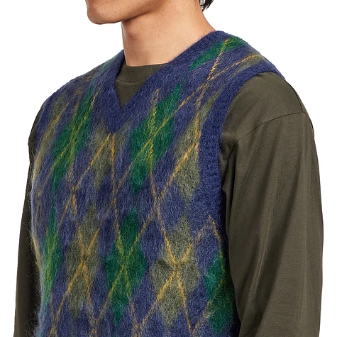 Beams Plus - Argyle Vest Mohair