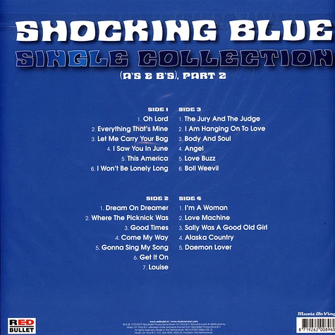 Shocking Blue - Single Collection (Part2) Black Vinyl Edition