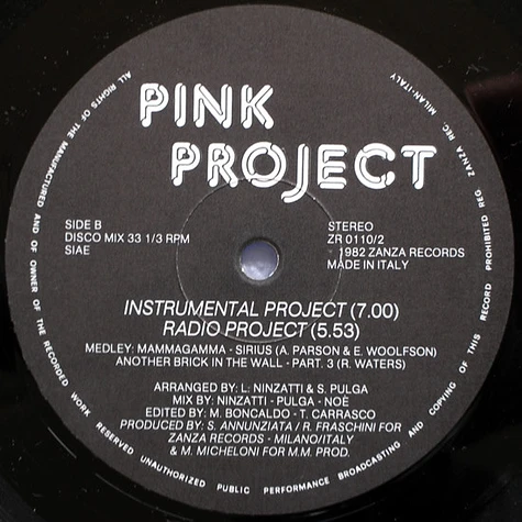 Pink Project - Disco Project