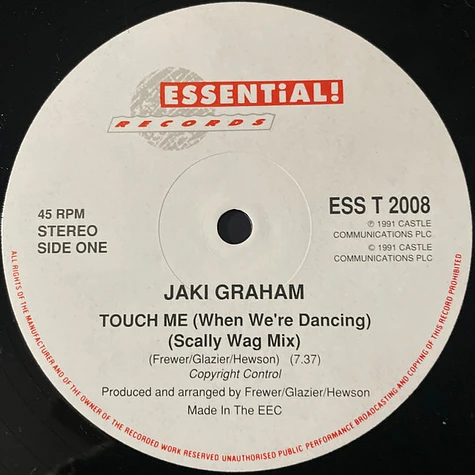 Jaki Graham - Touch Me (When We're Dancing)