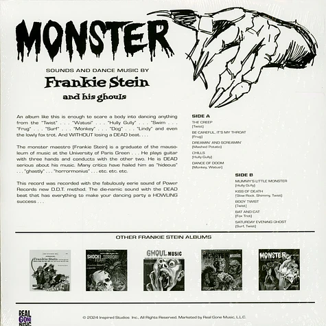 Frankie Stein And His Ghouls - OST Monster Sounds And Dance Music