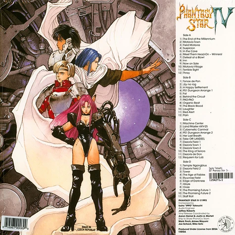 Izuho Takeuchi - OST Phantasy Star Iv Clear Vinyl Edition