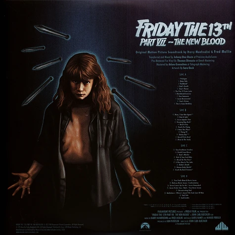 Harry Manfredini - OST Friday The 13th Part VII: The New Blood Psychokinetic Splatter Color Vinyl Edition