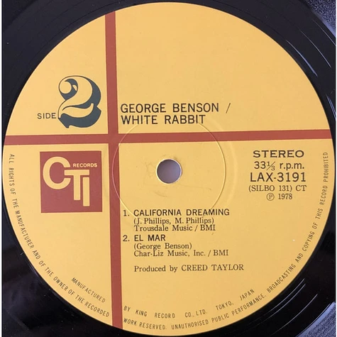 George Benson - White Rabbit