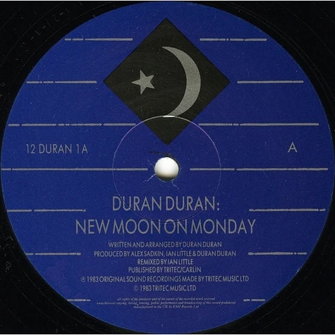 Duran Duran - New Moon On Monday